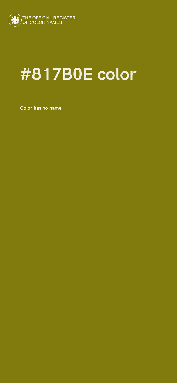 #817B0E color image
