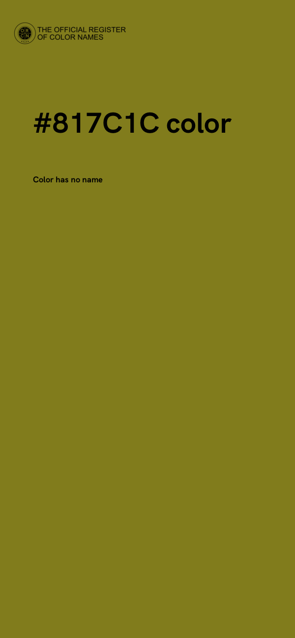 #817C1C color image