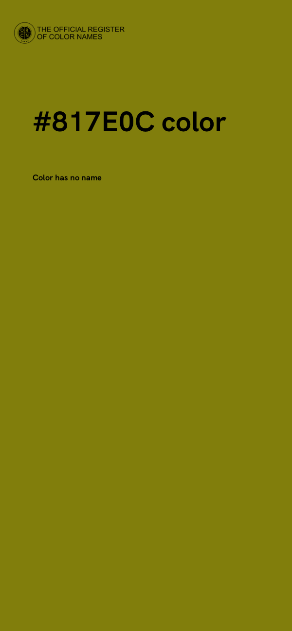 #817E0C color image