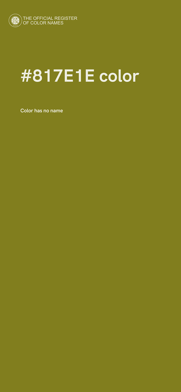 #817E1E color image