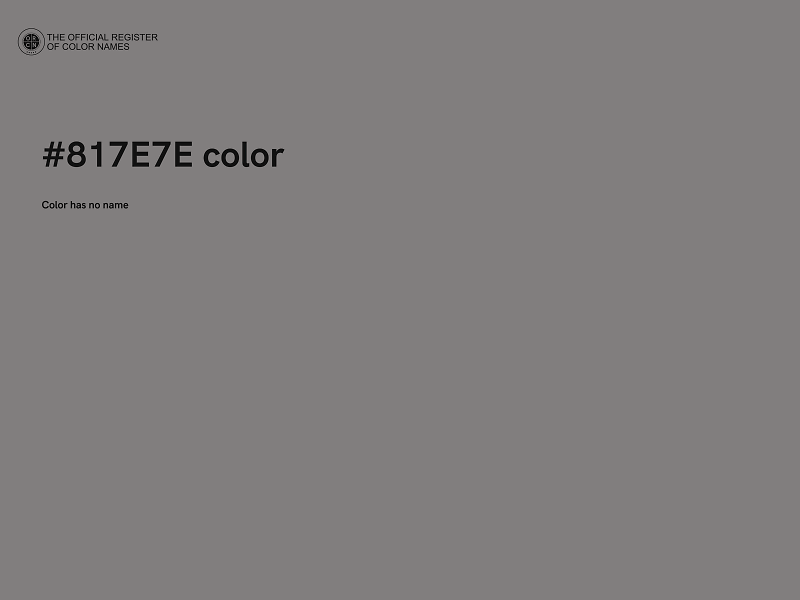 #817E7E color image