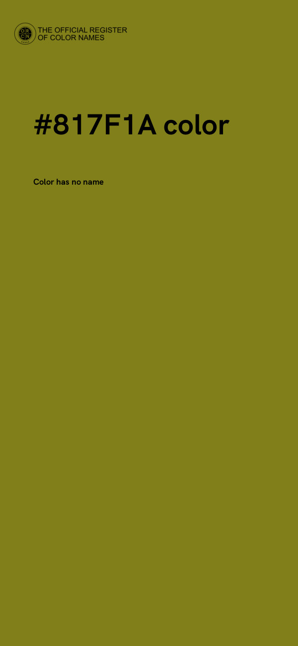 #817F1A color image