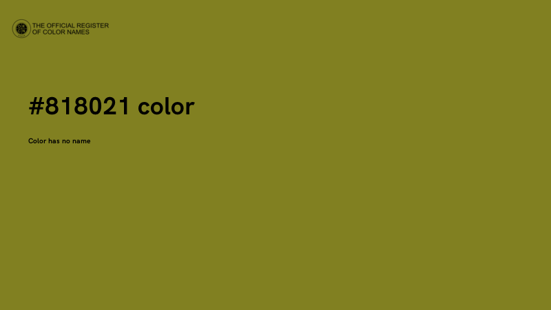 #818021 color image