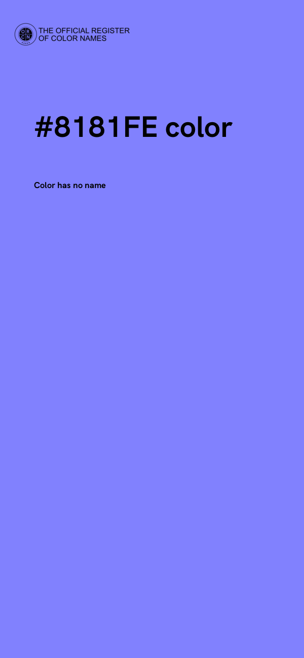 #8181FE color image