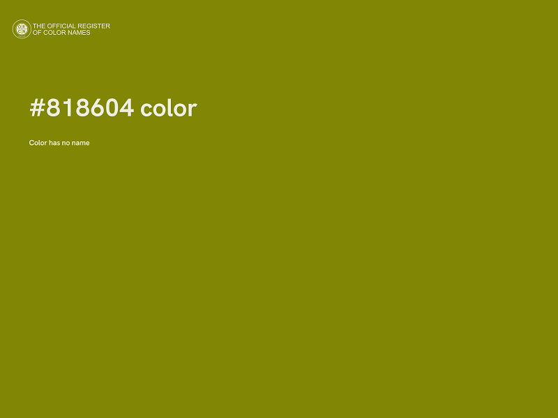 #818604 color image