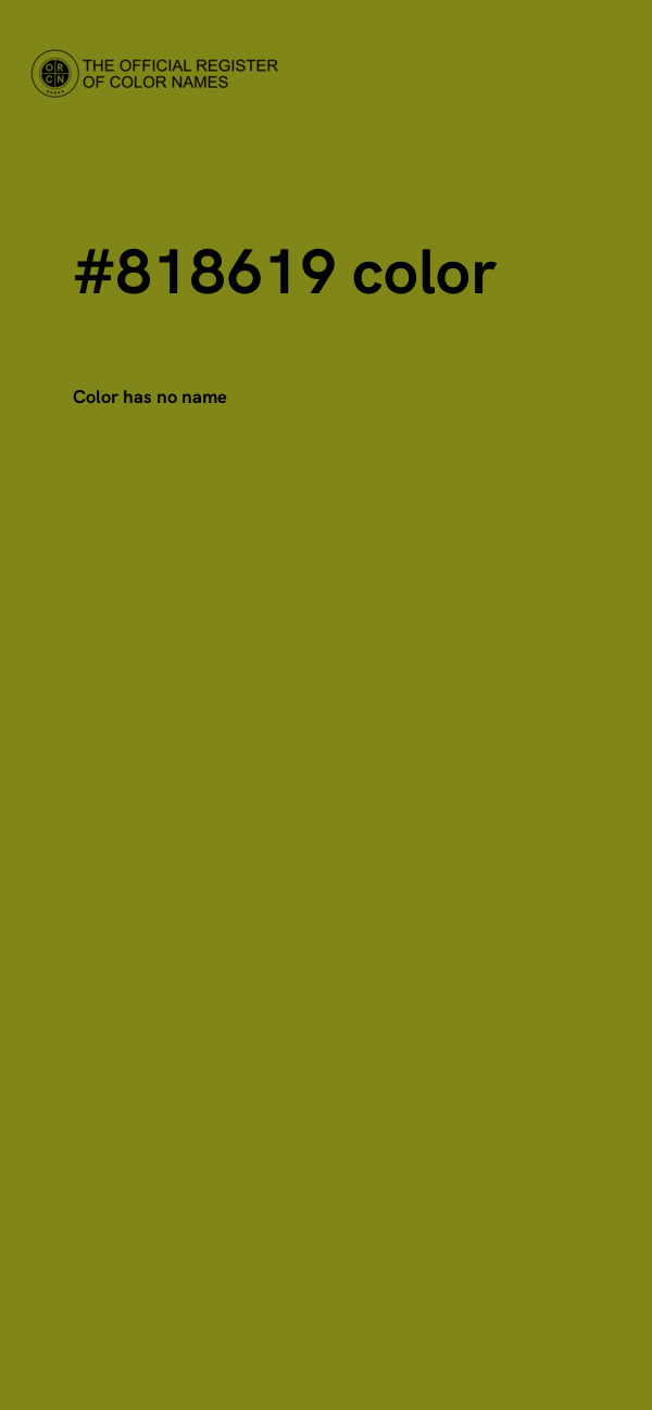 #818619 color image