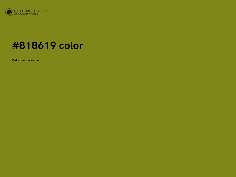 #818619 color image