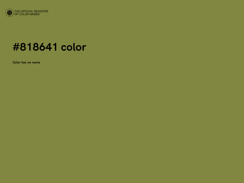 #818641 color image