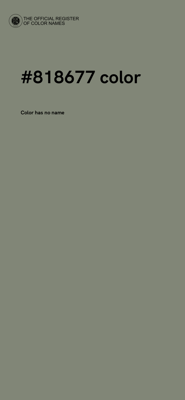 #818677 color image