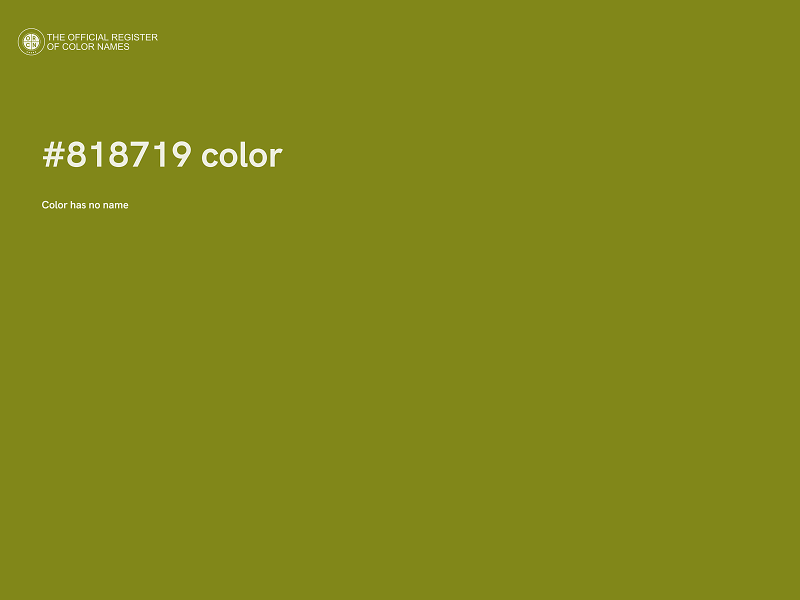 #818719 color image