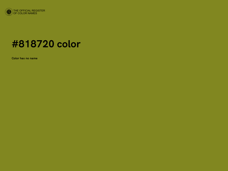 #818720 color image
