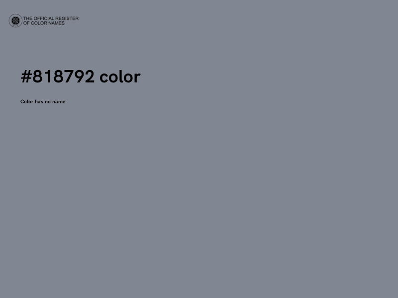 #818792 color image