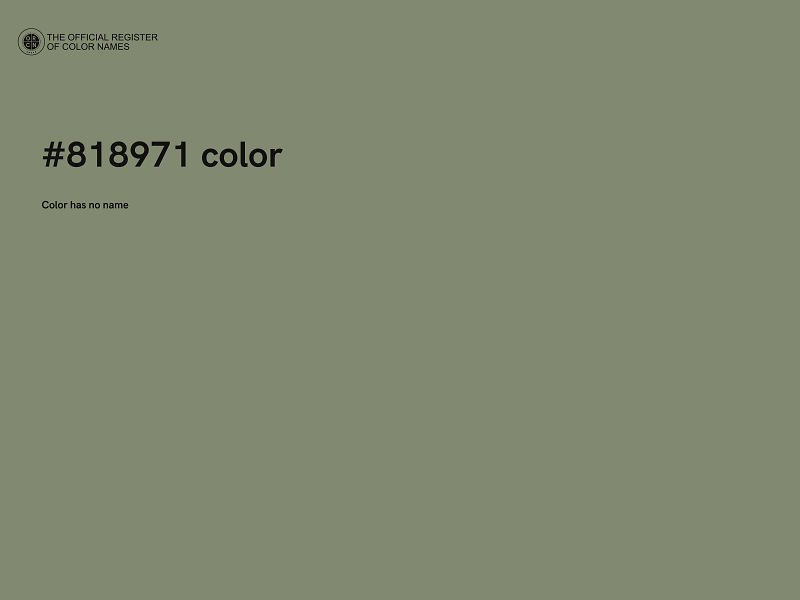 #818971 color image