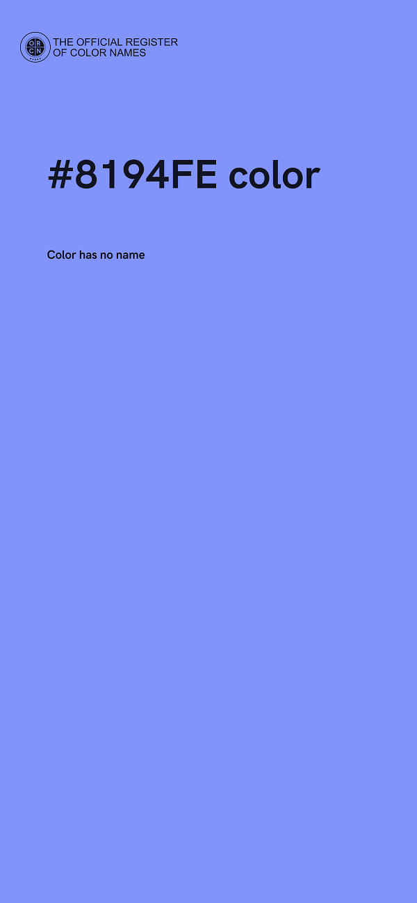 #8194FE color image