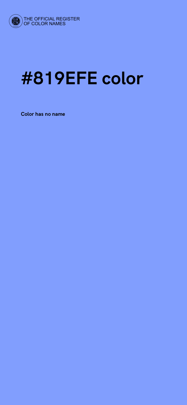 #819EFE color image