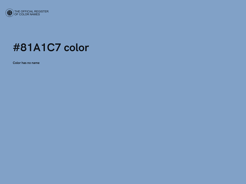 #81A1C7 color image