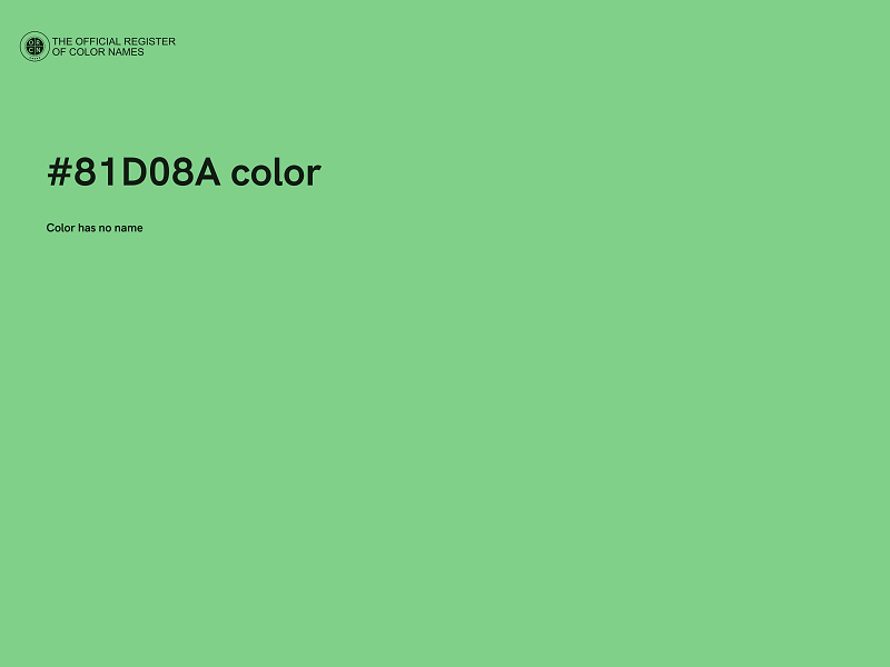 #81D08A color image