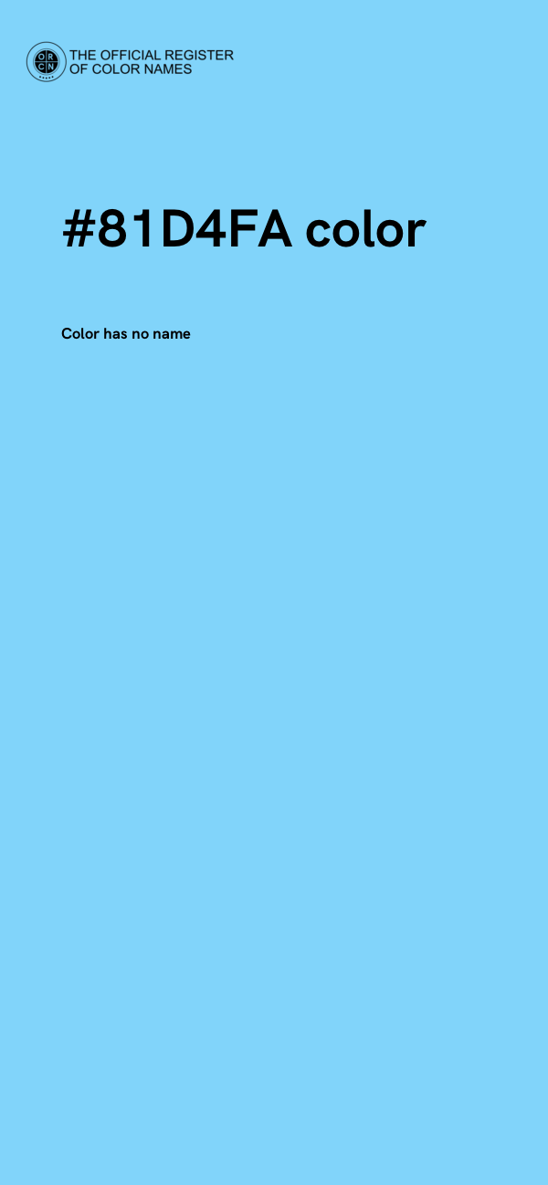 #81D4FA color image