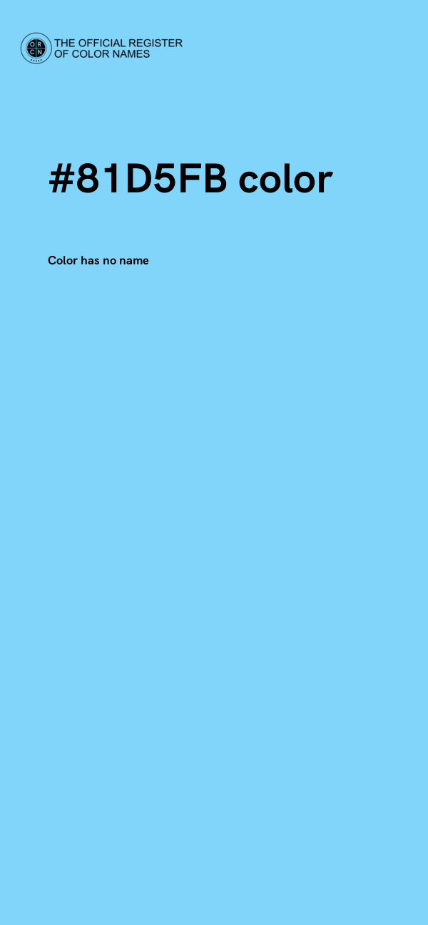 #81D5FB color image