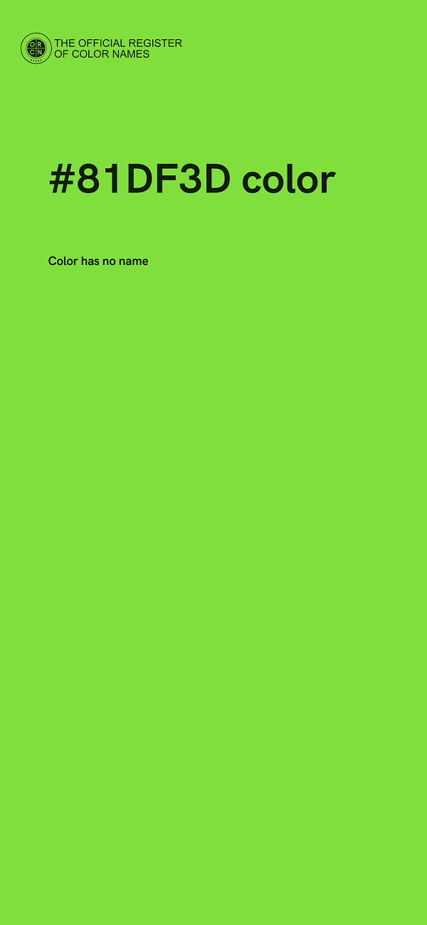 #81DF3D color image