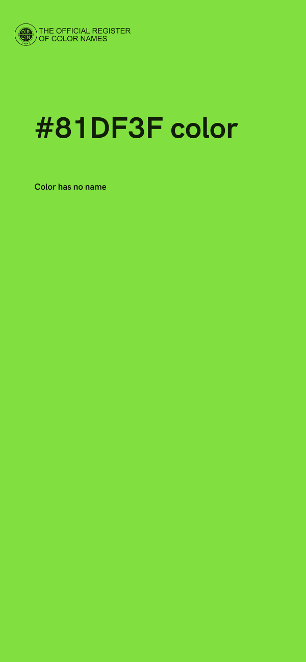 #81DF3F color image
