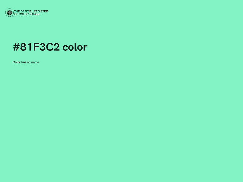 #81F3C2 color image