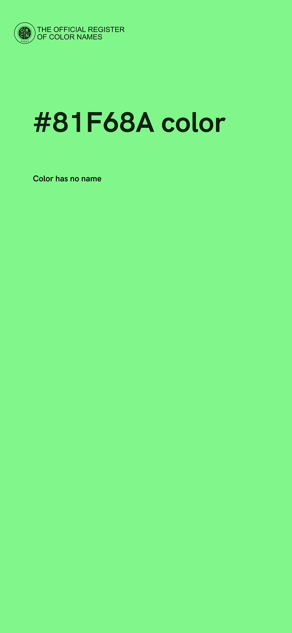 #81F68A color image