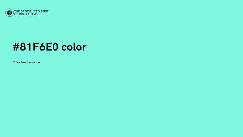 #81F6E0 color image