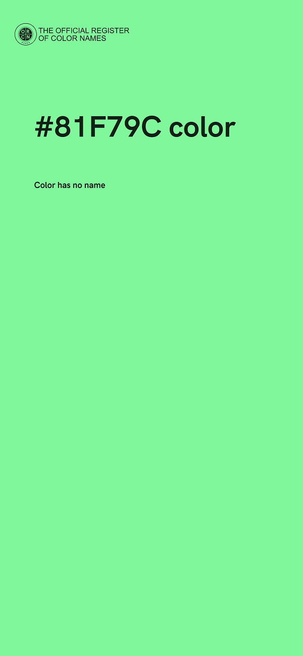 #81F79C color image