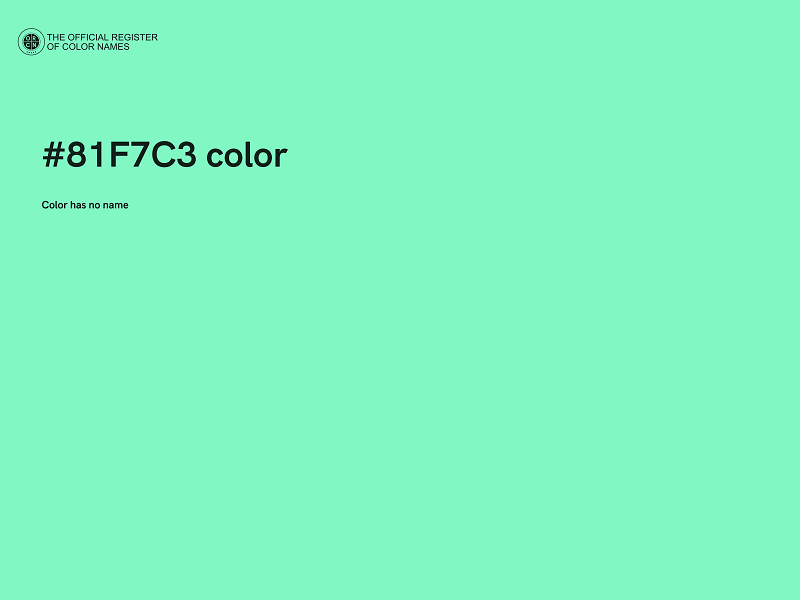 #81F7C3 color image