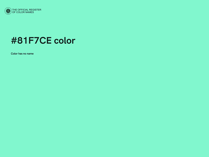 #81F7CE color image