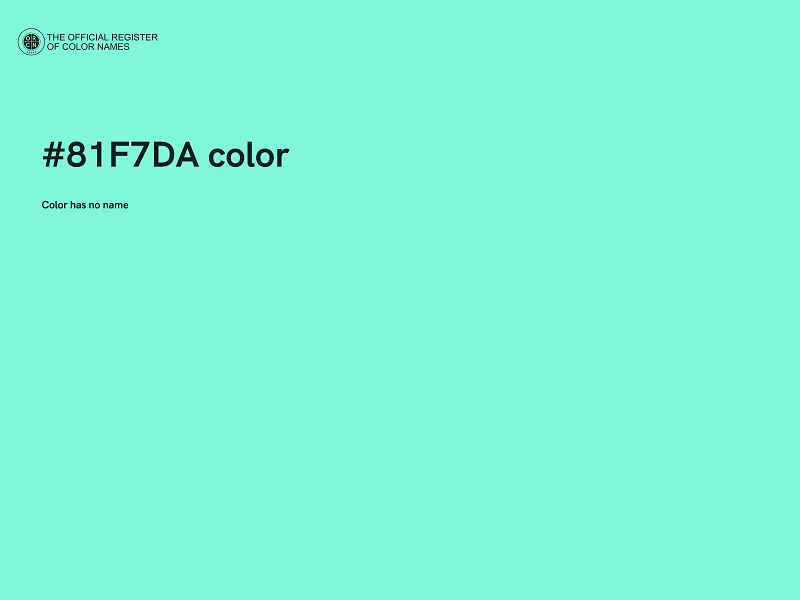 #81F7DA color image