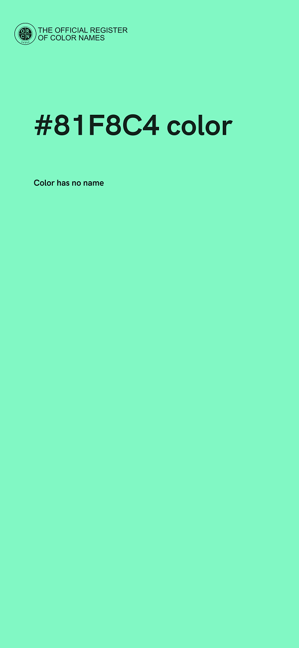 #81F8C4 color image