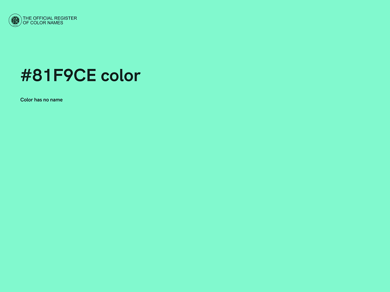 #81F9CE color image