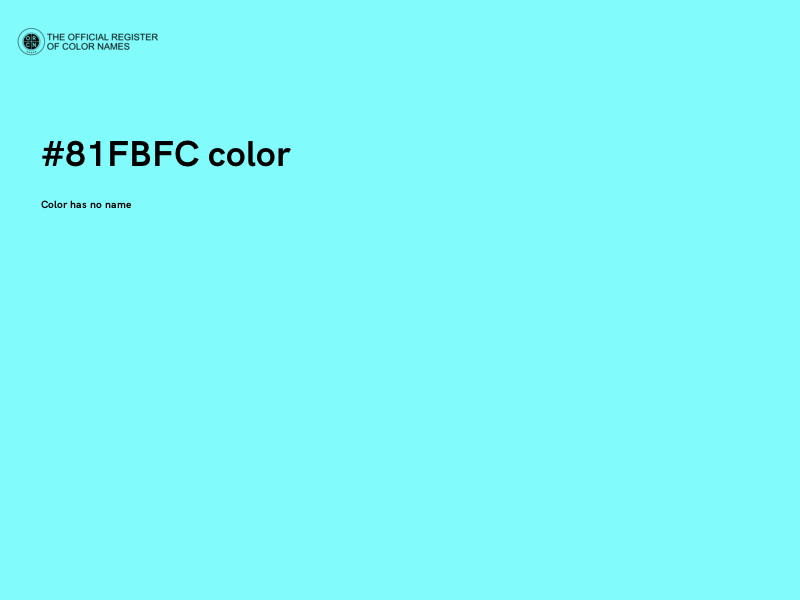 #81FBFC color image