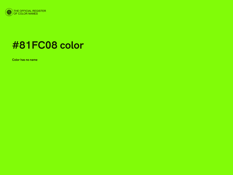 #81FC08 color image