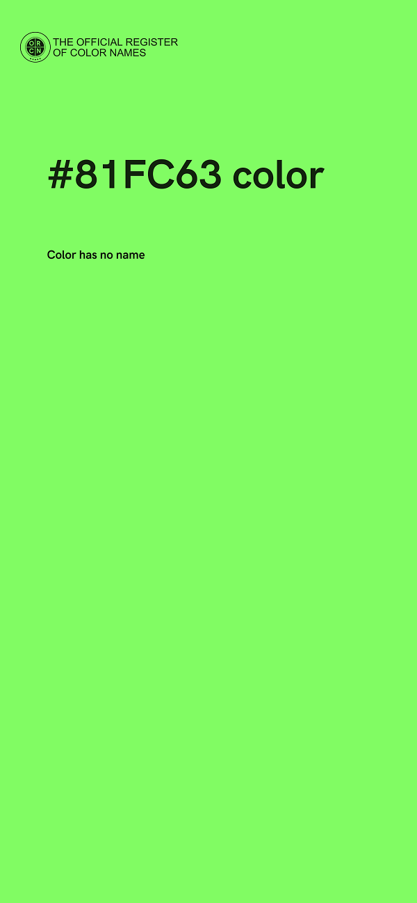 #81FC63 color image
