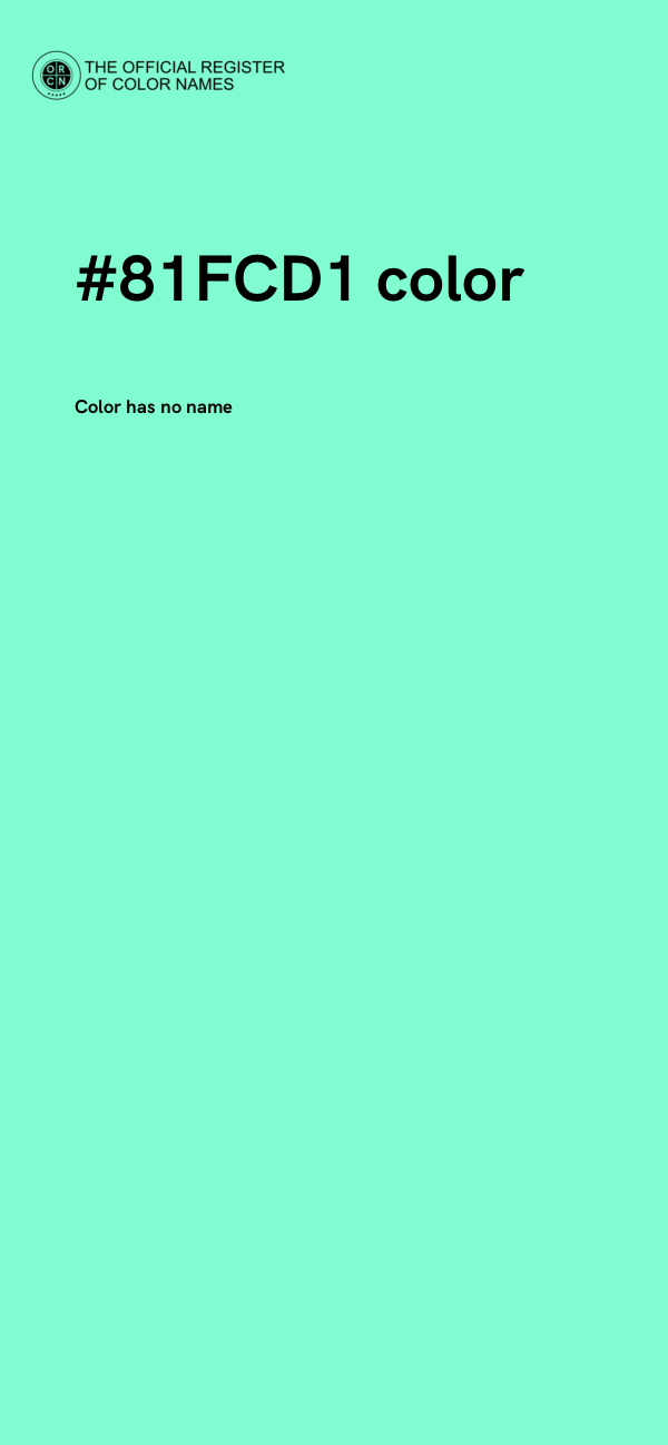#81FCD1 color image