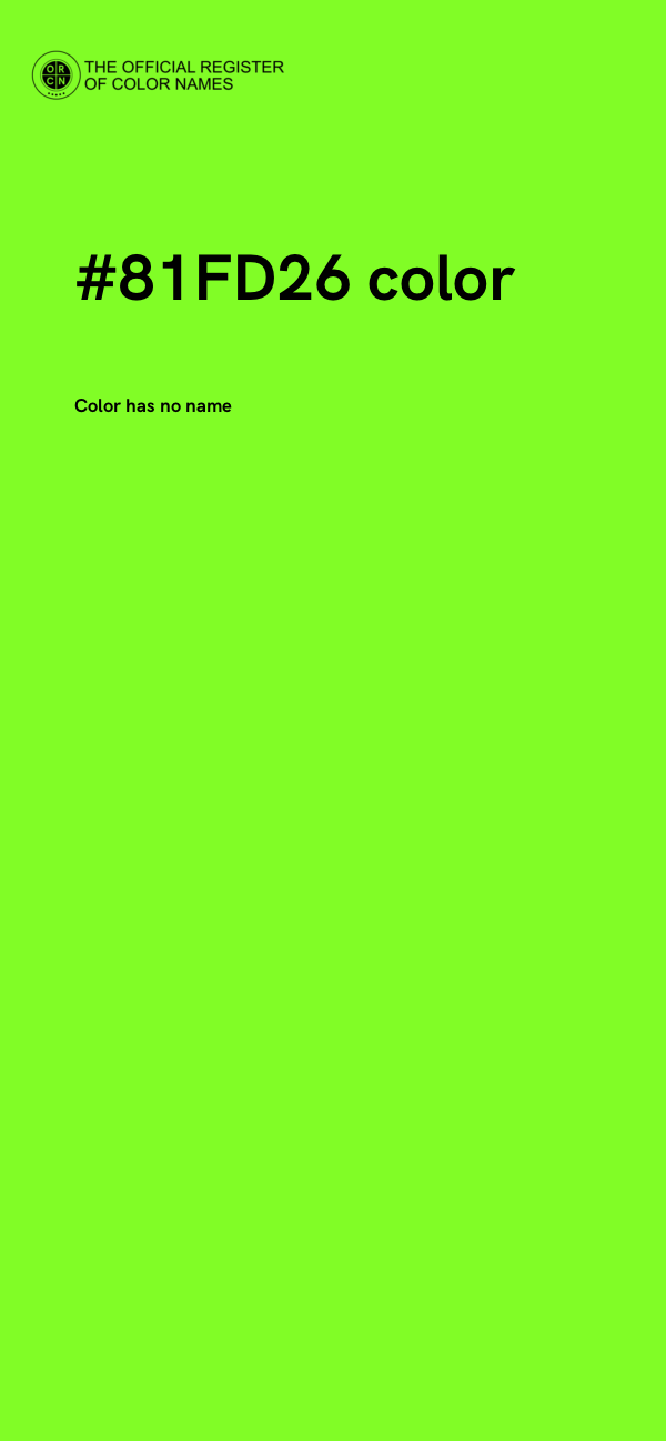 #81FD26 color image