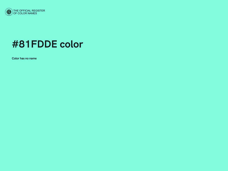 #81FDDE color image