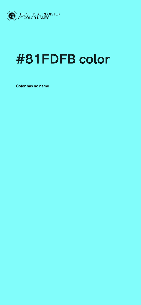 #81FDFB color image