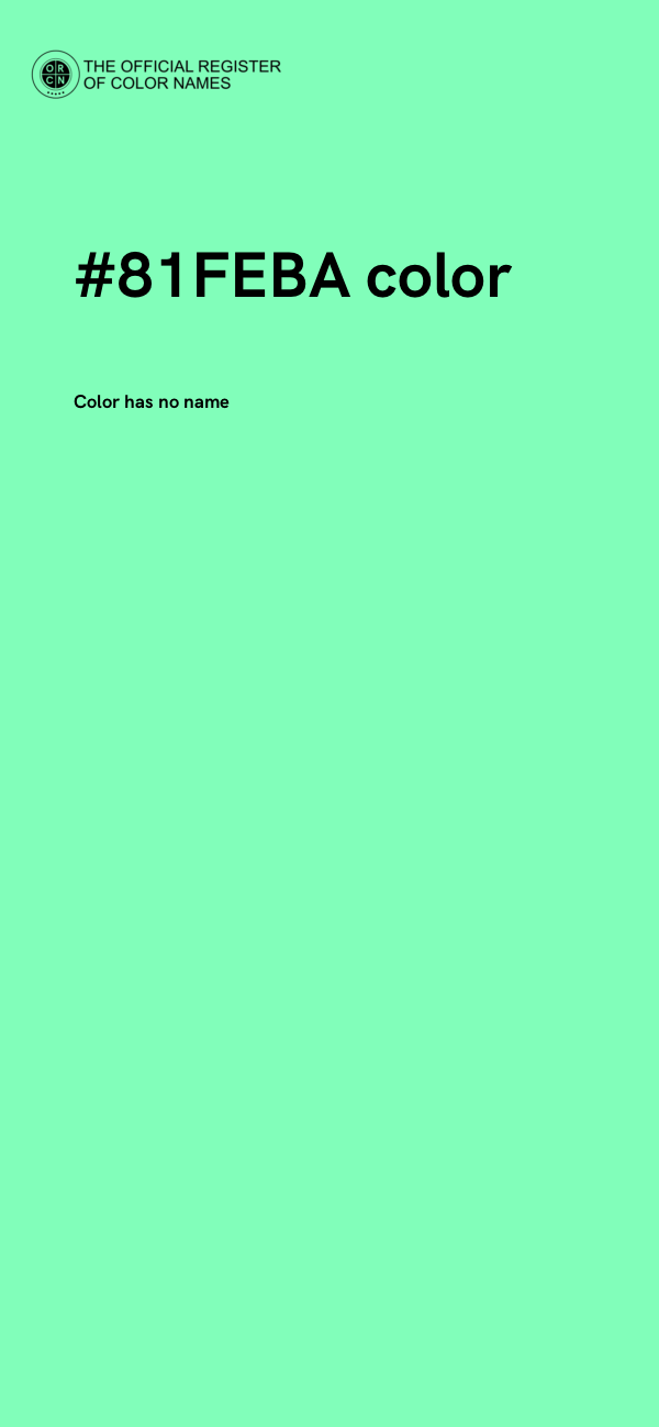 #81FEBA color image