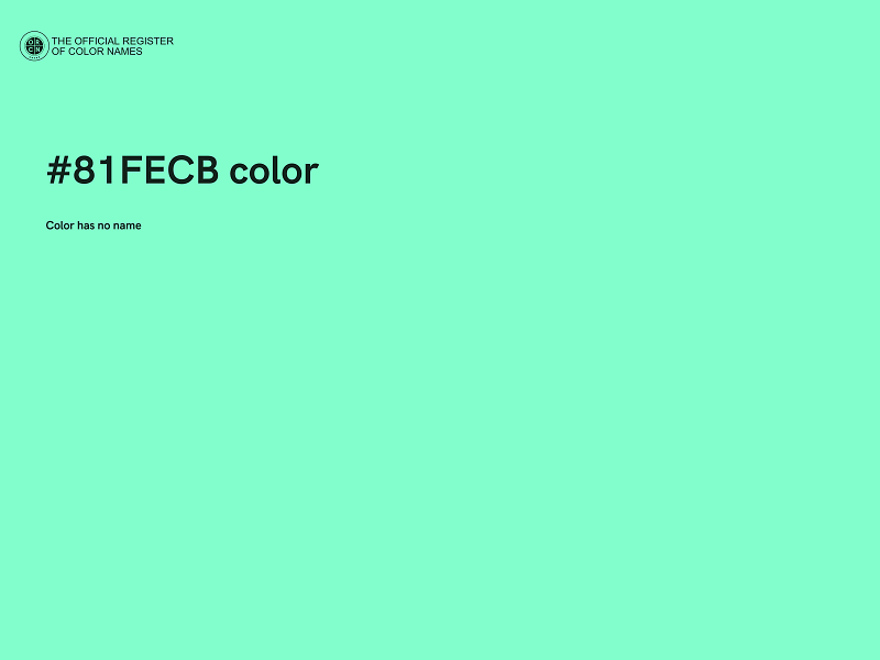 #81FECB color image