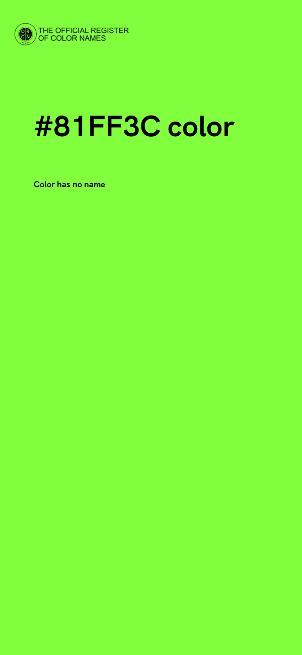 #81FF3C color image