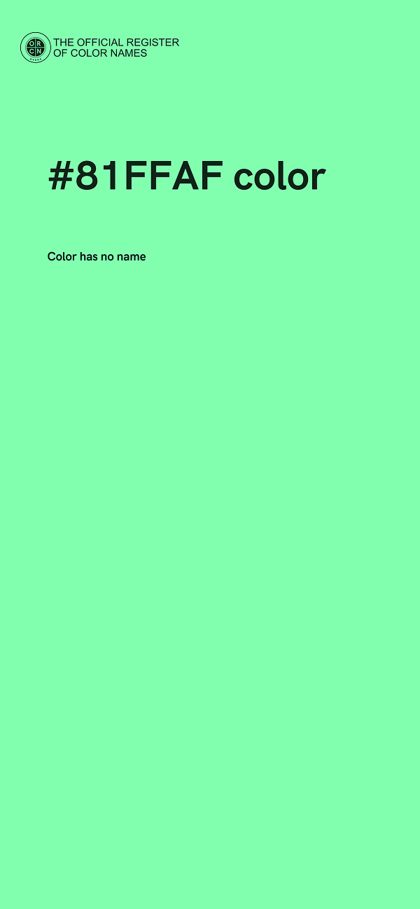 #81FFAF color image