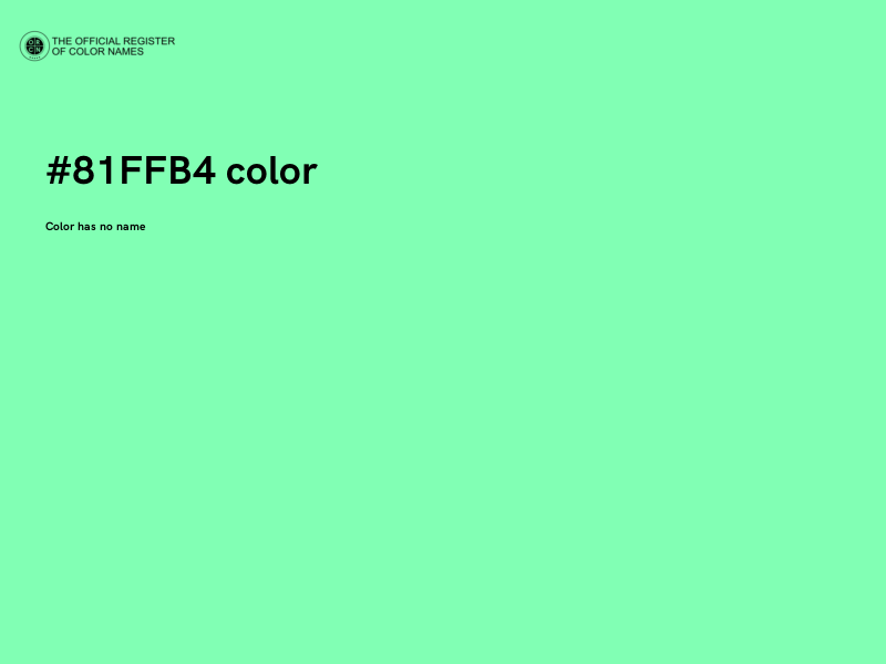 #81FFB4 color image
