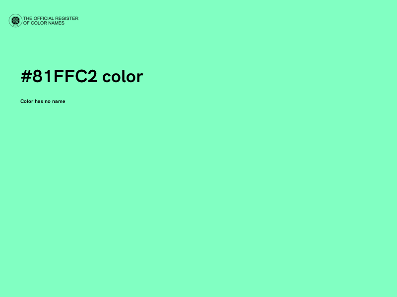 #81FFC2 color image