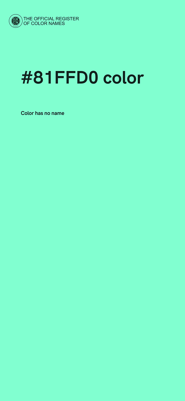 #81FFD0 color image