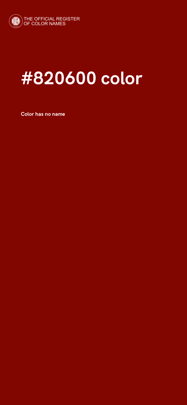 #820600 color image