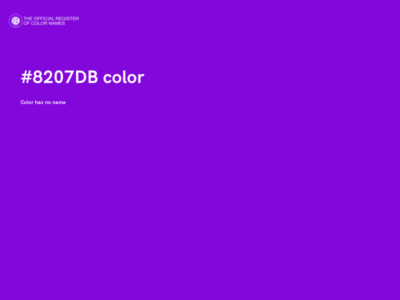 #8207DB color image